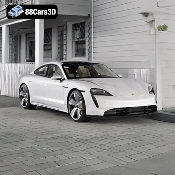 Porsche Taycan 2 3D Model