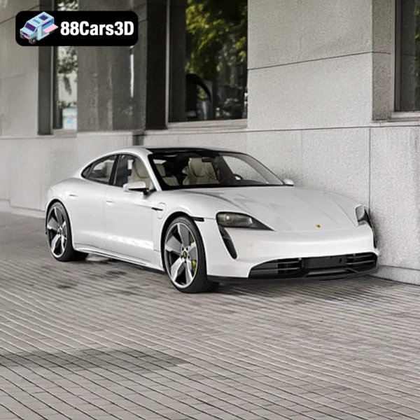 Porsche Taycan 2 3D Model