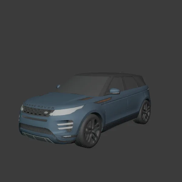 Range Rover Evoque 2019 3D Model