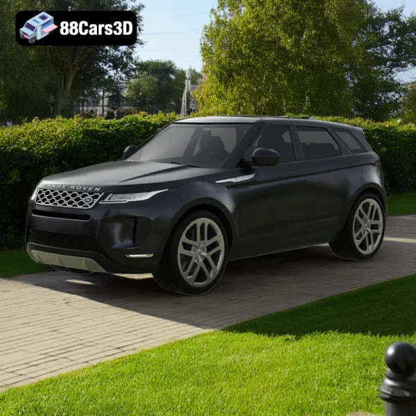 Range Rover Evoque (New) – Luxury Compact SUV 3D Model