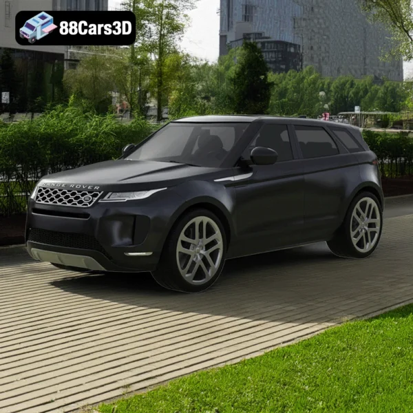 Range Rover Evoque (New) – Luxury Compact SUV 3D Model