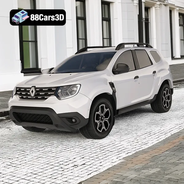 Renault Duster 2018 3D Model