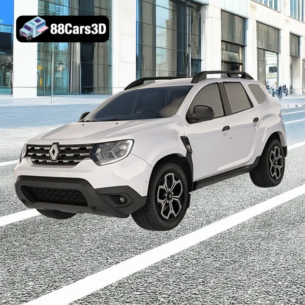 Renault Duster 2018 3D Model21 Renault Duster 2018 3D Model