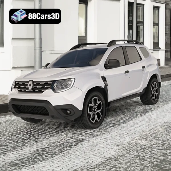 Renault Duster 2018 3D Model5 Renault Duster 2018 3D Model