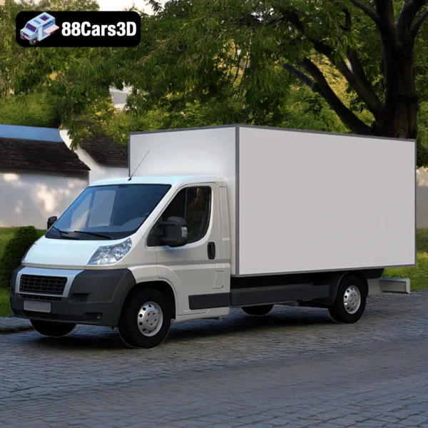 Renault Master L4H1 Cargo Van 3D Model