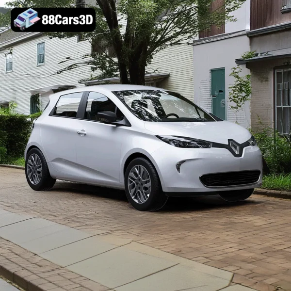 Renault Zoe 3D Model