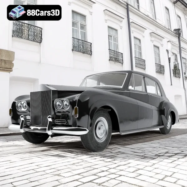 Rolls-Royce Phantom V – Classic Luxury Limousine 3D Model