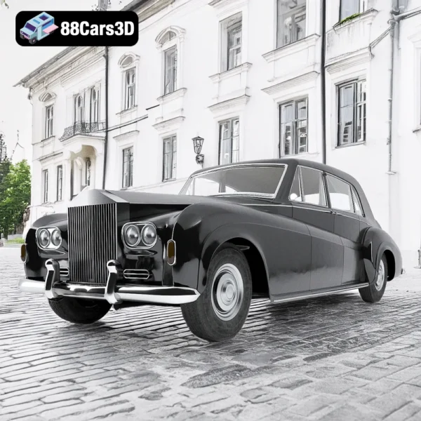 Rolls-Royce Phantom V – Classic Luxury Limousine 3D Model