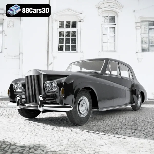Rolls-Royce Phantom V – Classic Luxury Limousine 3D Model