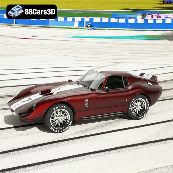 Shelby Daytona Cobra 3D Model1 Shelby Daytona Cobra 3D Model