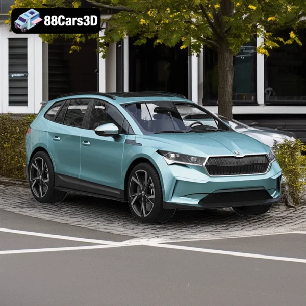 Skoda Enyaq IV1 Škoda Enyaq iV 3D Model