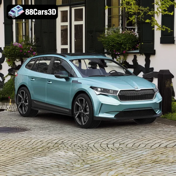 Skoda Enyaq IV4 Škoda Enyaq iV 3D Model