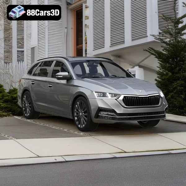 Skoda Octavia Combi 3D Model