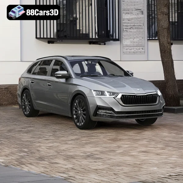 Skoda Octavia Combi 3D Model