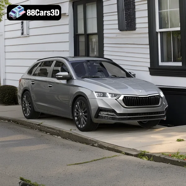 Skoda Octavia Combi 3D Model