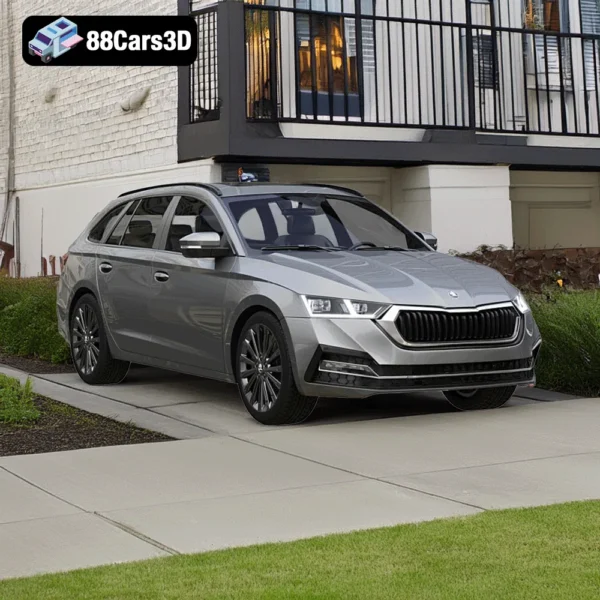 Skoda Octavia Combi 3D Model
