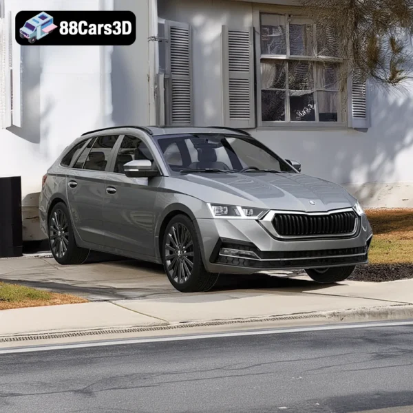 Skoda Octavia Combi 3D Model