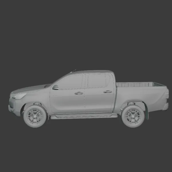 Toyota Hilux Double Cab 2021 3D Model