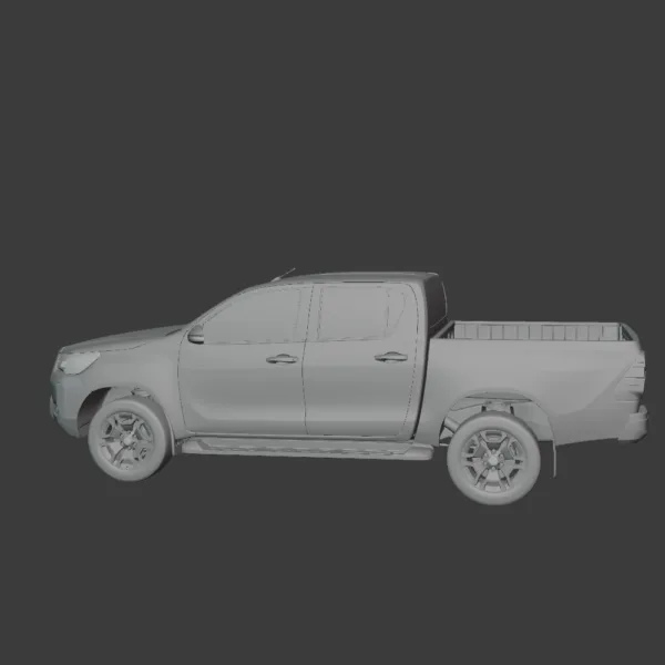Toyota Hilux Double Cab 2021 3D Model