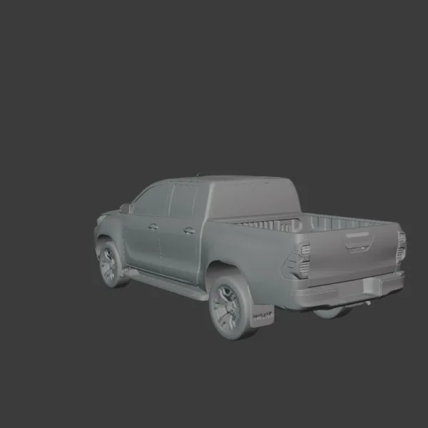 Toyota Hilux Double Cab 2021 3D Model