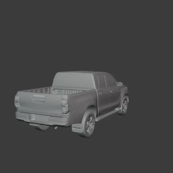 Toyota Hilux Double Cab 2021 3D Model