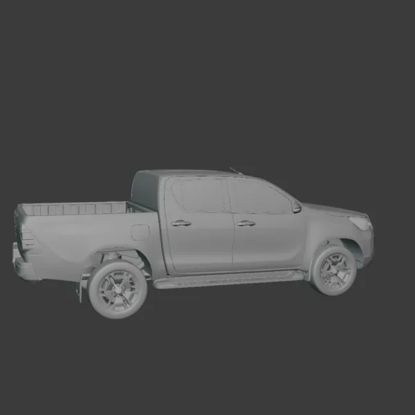 Toyota Hilux Double Cab 2021 3D Model