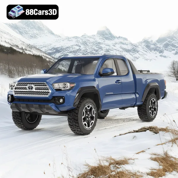 Toyota Hilux Double Cab 2021 3D Model