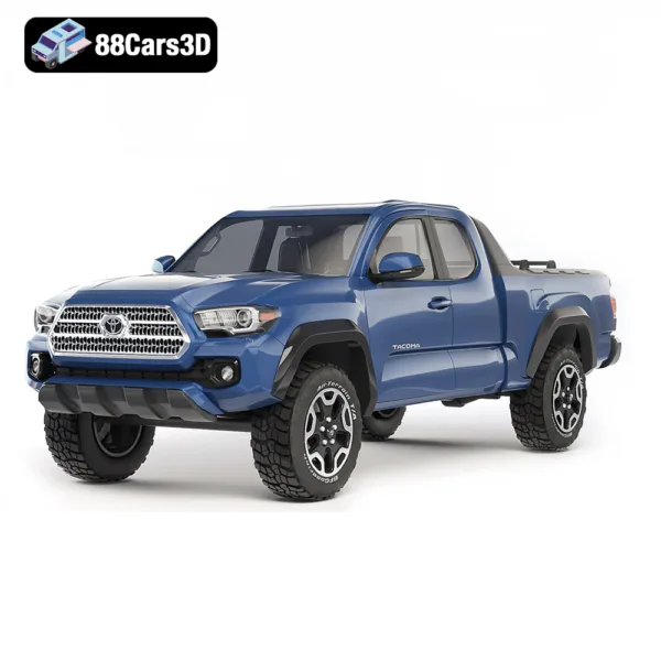 Toyota Hilux Double Cab 2021 3D Model