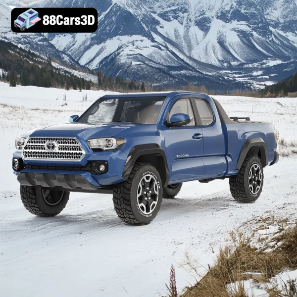 Toyota Hilux Double Cab 2021 3D Model3