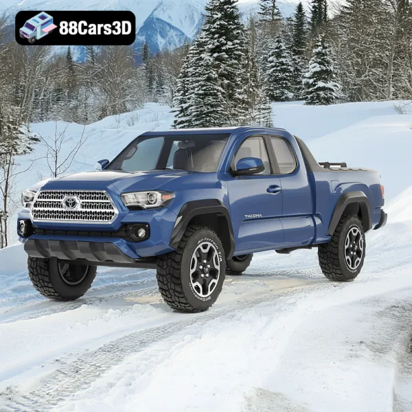 Toyota Hilux Double Cab 2021 3D Model