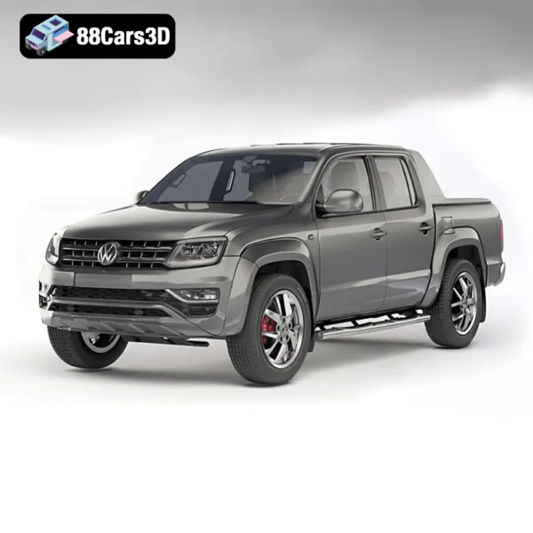 Volkswagen Amarok 20191 Volkswagen Amarok 2019 3D Model 4