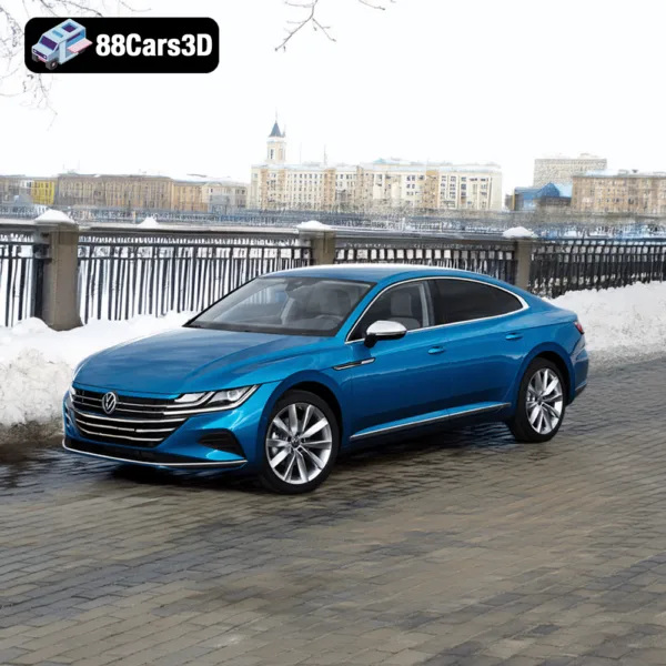 Volkswagen Arteon Hybrid 2021 3D Model4 Volkswagen Arteon Hybrid 2021 3D Model
