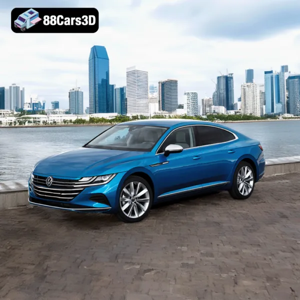 Volkswagen Arteon Hybrid 2021 3D Model5 Volkswagen Arteon Hybrid 2021 3D Model