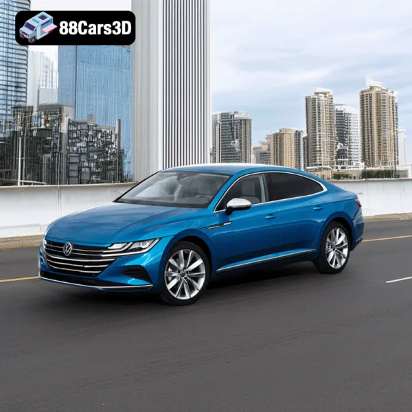 Volkswagen Arteon Hybrid 2021 3D Model56 Volkswagen Arteon Hybrid 2021 3D Model