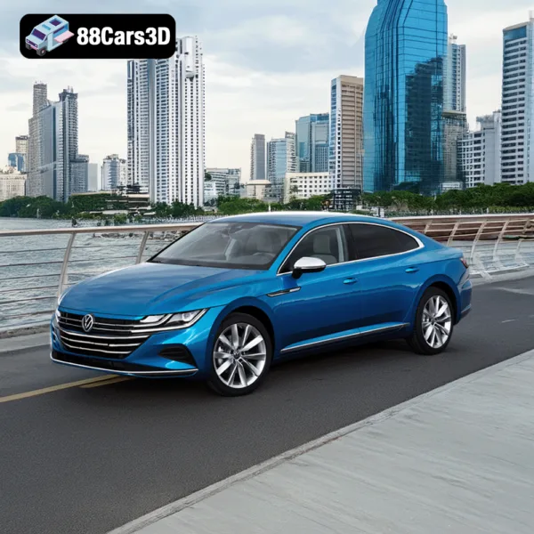 Volkswagen Arteon Hybrid 2021 3D Model7 Volkswagen Arteon Hybrid 2021 3D Model
