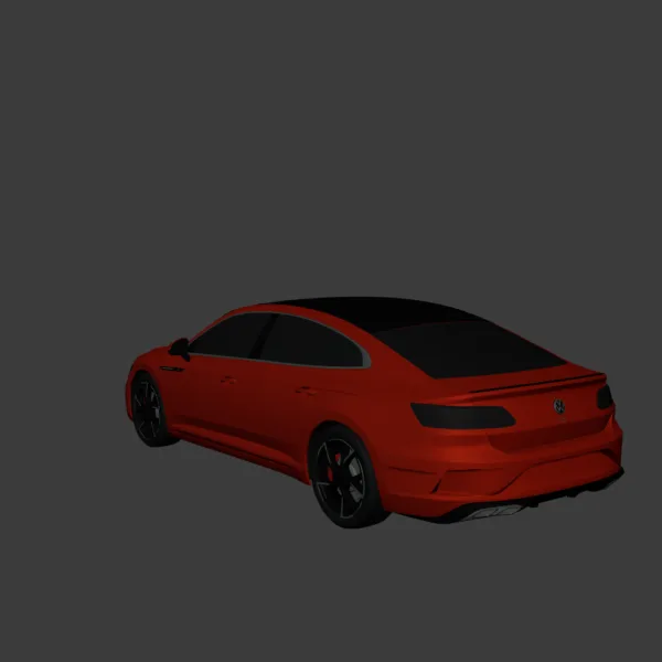 Volkswagen Arteon R fastback 2022 0003 Volkswagen Arteon R Fastback 2022 3D Model