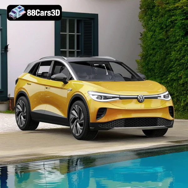 Volkswagen ID.4 2021 3D Model