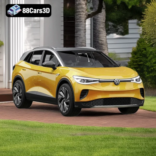 Volkswagen ID.4 2021 3D Model