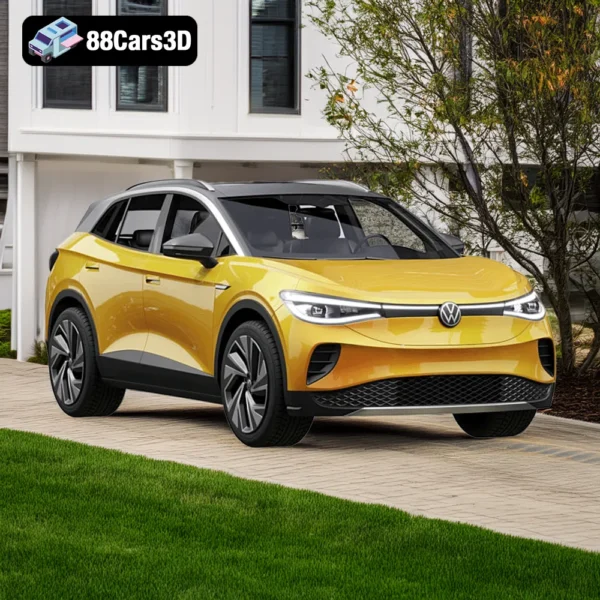 Volkswagen ID.4 2021 3D Model