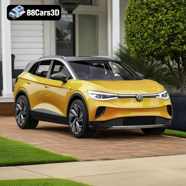 Volkswagen ID.4 2021 3D Model