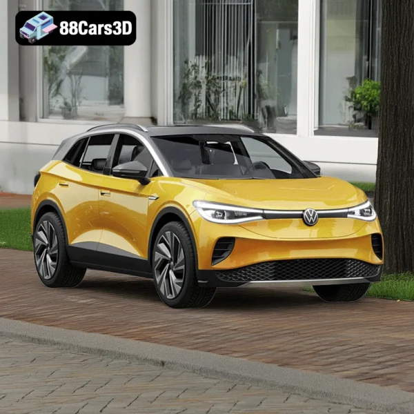 Volkswagen ID.4 2021 3D Model