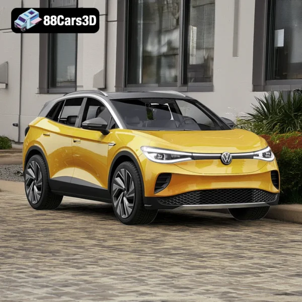Volkswagen ID.4 2021 3D Model