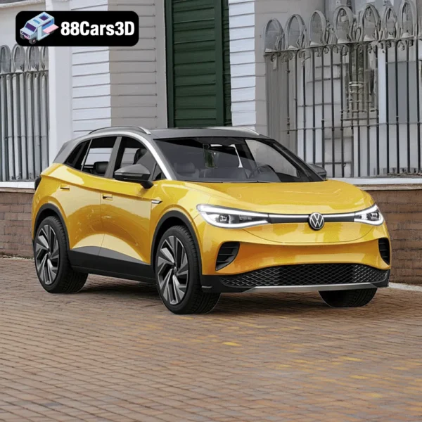 Volkswagen ID.4 2021 3D Model