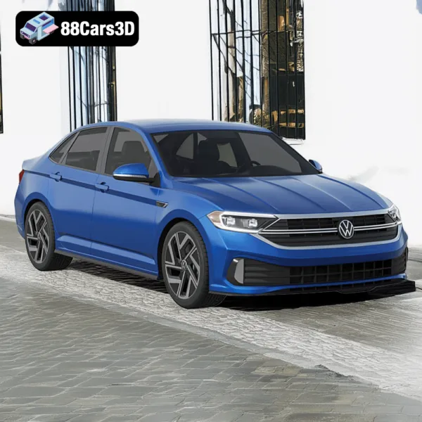 Volkswagen Jetta 2022 3D Model 2 Volkswagen Jetta 2022 3D Model