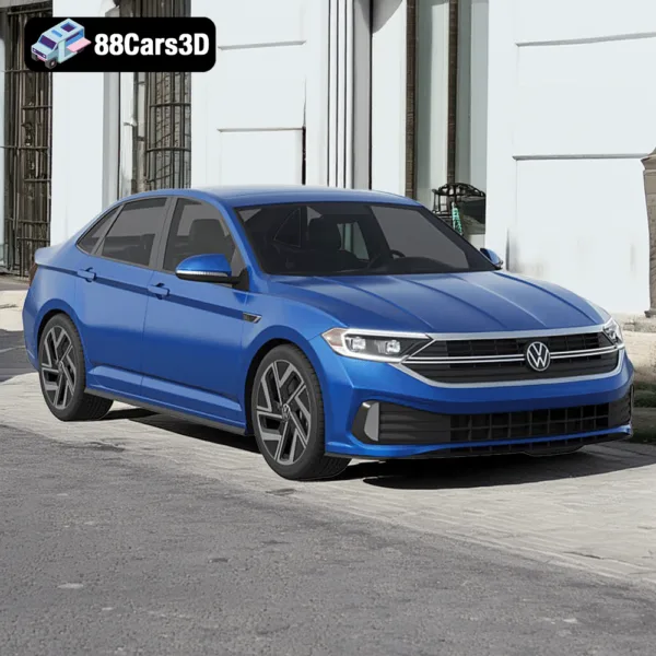 Volkswagen Jetta 2022 3D Model 4 Volkswagen Jetta 2022 3D Model