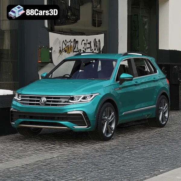 Volkswagen Tiguan 3d modle
