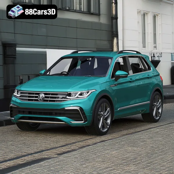 Volkswagen Tiguan 8 Volkswagen Tiguan 3D Model