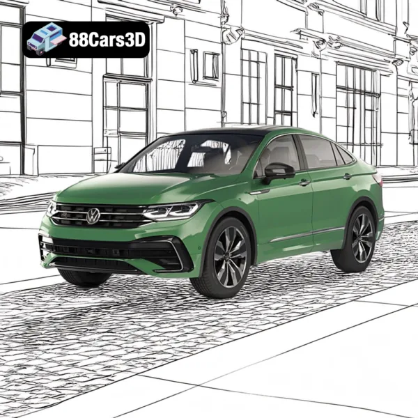 Volkswagen Tiguan X 2021 66 Volkswagen Tiguan X 2021 3D Model