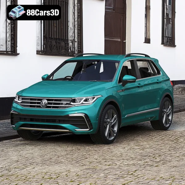 Volkswagen Tiguan9 Volkswagen Tiguan 3D Model