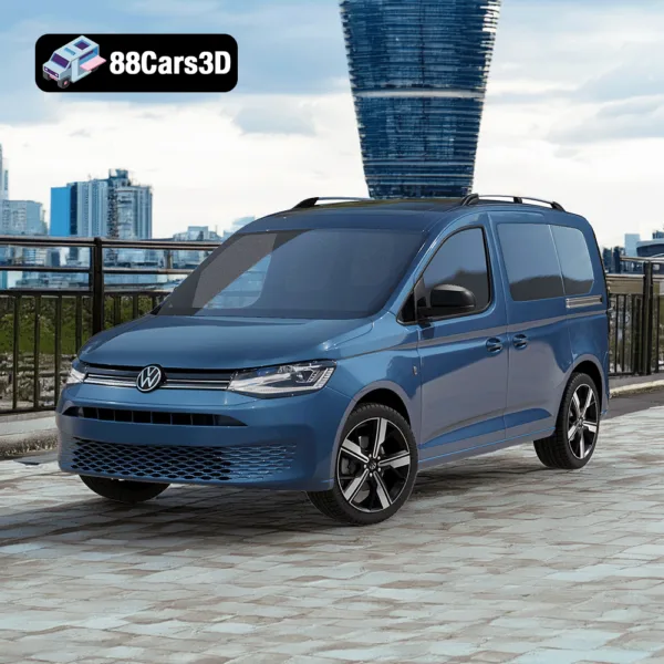Volkswagen Caddy 3D Model